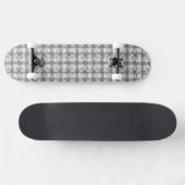 Kaleidoscope Grau Skateboard (Horizontal)