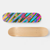Kaleidoscope Hearts Skateboard (Horizontal)