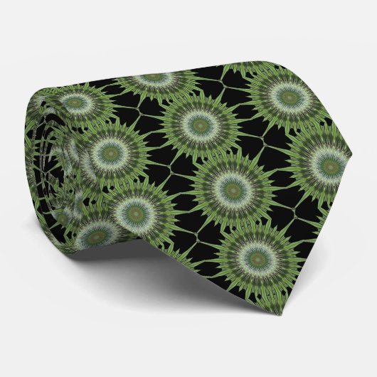 Kaleidoscope Mandala Art Krawatte (Gerollt)