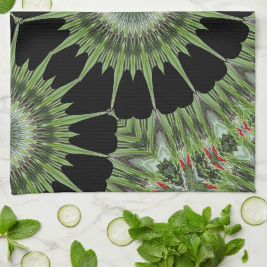 Kaleidoscope Mandela Art Handtuch (Gefaltet)