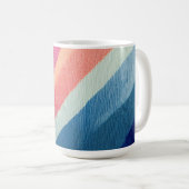 Kaleidoscope Morning – Geometric Abstract Mug Kaffeetasse (VorderseiteRechts)