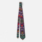 Kaleidoscope Pattern Tie Krawatte (Rückseite)
