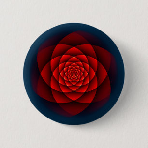 Kaleidoscope ROSE red + your idea Button