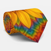 Kaleidoscope Sunflower Socks Krawatte (Gerollt)