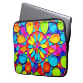 Kaleidoscope Symphony Artwork Laptopschutzhülle (Vorderseite Links)