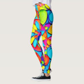 Kaleidoscope Symphony Artwork Leggings (Links)