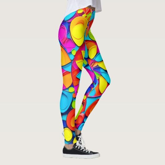 Kaleidoscope Symphony Artwork Leggings (Rechts)