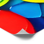 Kaleidoscope Symphony Artwork Poster (Ecke)