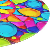 Kaleidoscope Symphony Artwork Schneidebrett (Ecke)
