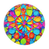 Kaleidoscope Symphony Artwork Schneidebrett (Vorderseite)