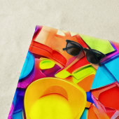 Kaleidoscope Symphony Artwork Strandtuch (Beispiel)