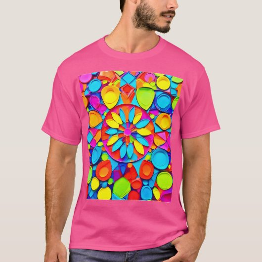 Kaleidoscope Symphony Artwork T-Shirt (Vorderseite)