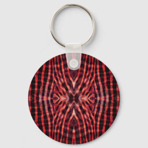 Kaleidoscope Zebra Skin Pattern Schlüsselanhänger