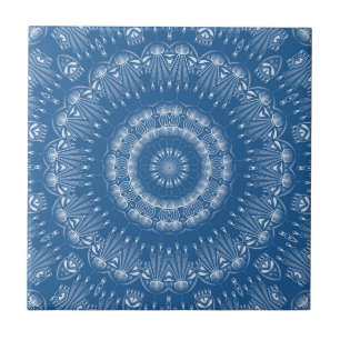 Kaleidoscopic mosaic abstract ornamental na fliese
