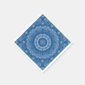 Kaleidoscopic mosaic abstract ornamental na serviette (Ecke)