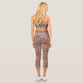 Kaleidoskop01 Capri Leggings (Rückseite)