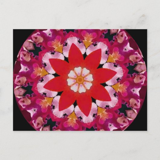 Kaleidoskop 01 postkarte (Vorderseite)