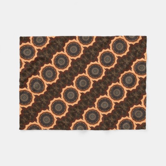 Kaleidoskop 1 fleecedecke (Vorderseite (Horizontal))