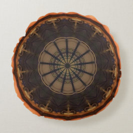 Kaleidoskop 1 rundes kissen