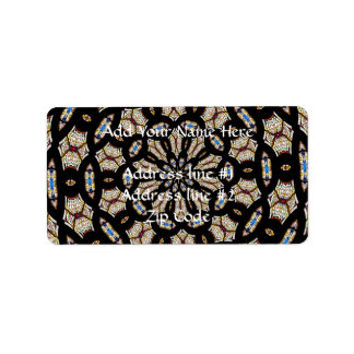 Kaleidoskop 2 adressaufkleber