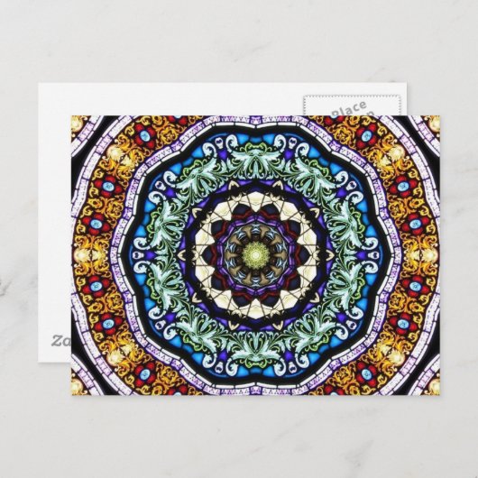 Kaleidoskop 2 postkarte (Vorne/Hinten)