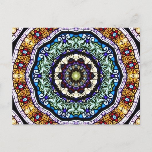 Kaleidoskop 2 postkarte (Vorderseite)