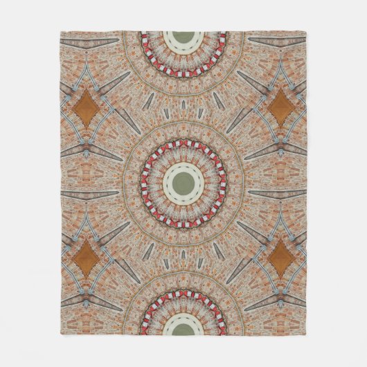 Kaleidoskop 6 fleecedecke (Vorderseite)