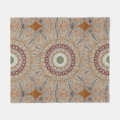 Kaleidoskop 6 fleecedecke (Vorderseite (Horizontal))