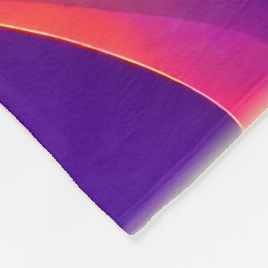 Kaleidoskop Abstrakt Burst Fleecedecke (Ecke)