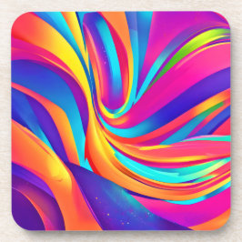 Kaleidoskop Abstrakt Burst Getränkeuntersetzer