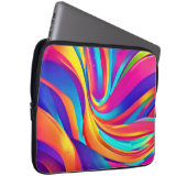 Kaleidoskop Abstrakt Burst Laptopschutzhülle (Vorne Rechts)