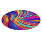 Kaleidoskop Abstrakt Burst Schneidebrett (Ecke)