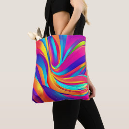 Kaleidoskop Abstrakt Burst Tasche