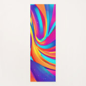 Kaleidoskop Abstrakt Burst Yogamatte (Vorderseite)