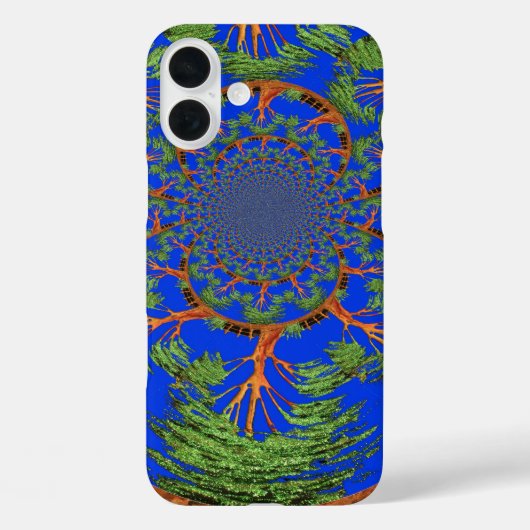 Kaleidoskop Acacia Tree Art Print/Graphic Case-Mate iPhone Hülle (Rückseite)