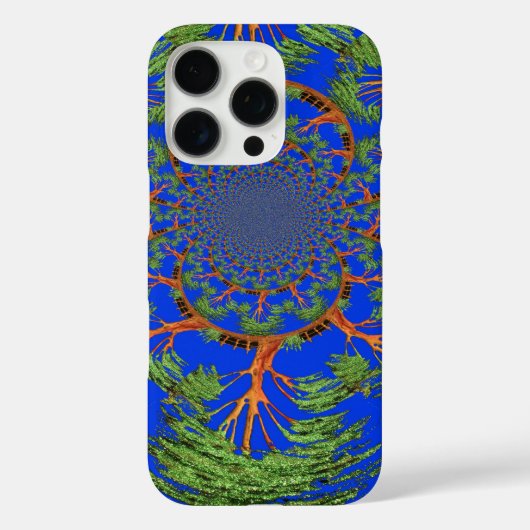Kaleidoskop Acacia Tree Art Print/Graphic Case-Mate iPhone Hülle (Rückseite)