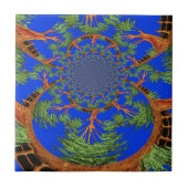 Kaleidoskop Acacia Tree Art Print/Graphic Fliese (Vorderseite)