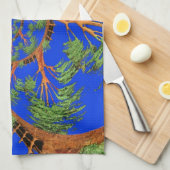 Kaleidoskop Acacia Tree Art Print/Graphic Küchentuch (Viertel Falte)