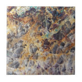 Kaleidoskop Agate Stone Muster Fliese (Vorderseite)