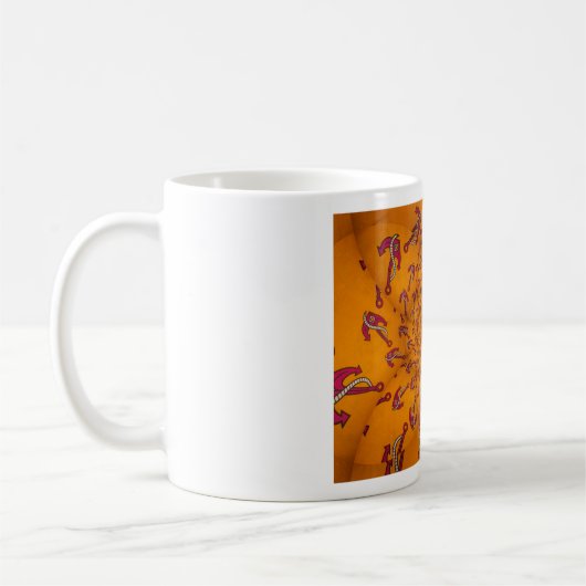 Kaleidoskop Anchor Art Print Kaffeetasse (Links)