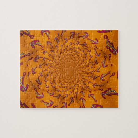 Kaleidoskop Anchor Art Print Puzzle (Horizontal)