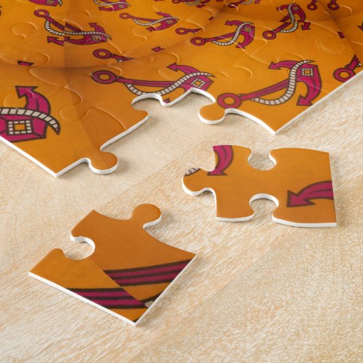 Kaleidoskop Anchor Art Print Puzzle (Seite)