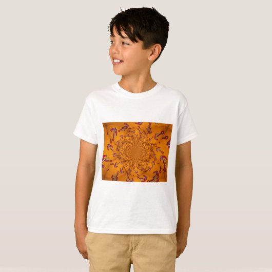 Kaleidoskop Anchor Art Print T-Shirt (Vorne ganz)