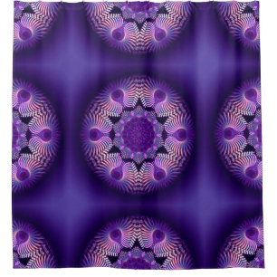 Kaleidoskop Apophysis Blume I + Ihre Ideen Duschvorhang