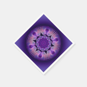 Kaleidoskop Apophysis Blume I Serviette