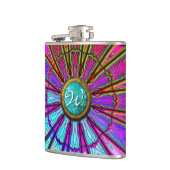 Kaleidoskop Art 14 Wrapped Flask Flachmann (Links)