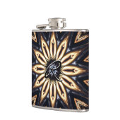 Kaleidoskop Art 16 Wrapped Flask Flachmann (Links)