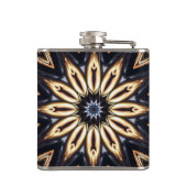 Kaleidoskop Art 16 Wrapped Flask Flachmann (Rückseite)
