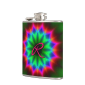 Kaleidoskop Art 17 Wrapped Flask Flachmann (Links)