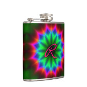 Kaleidoskop Art 17 Wrapped Flask Flachmann (Rechts)